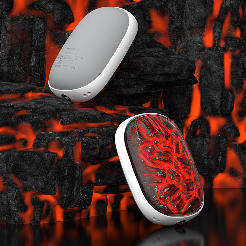 Dynamic Flame Portable Rechargeable Hand Warmer