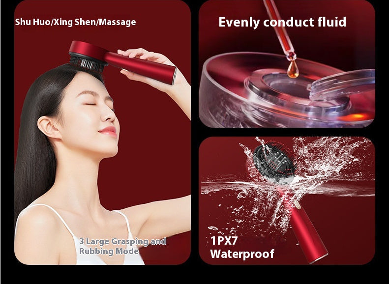 AURA Red Light Electric Head Scalp Massager