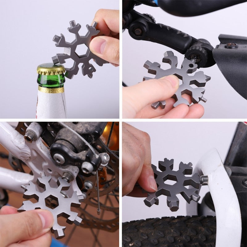 Original Genie Noel 18-in-1 Genie Snowflake Multipurpose Tool