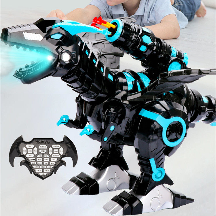 Electric Breathe Fire Remote Control Dinosaur