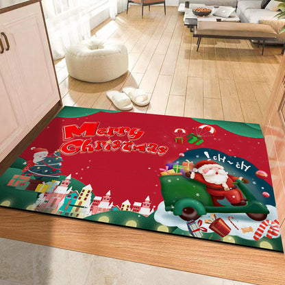 Christmas Holiday Atmosphere Non-slip Mat