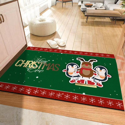 Christmas Holiday Atmosphere Non-slip Mat