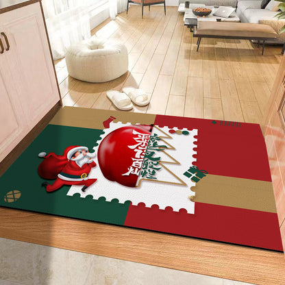 Christmas Holiday Atmosphere Non-slip Mat