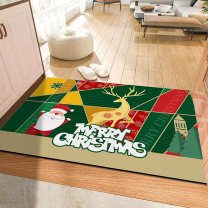 Christmas Holiday Atmosphere Non-slip Mat