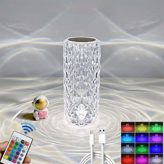 DIAMOND ROMANTIC CRYSTAL LAMP